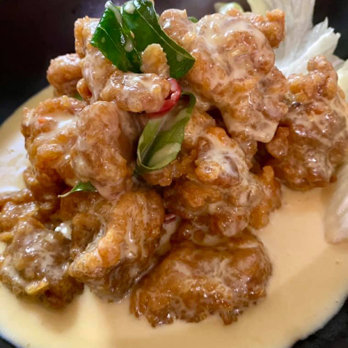 Creamy Butter Chicken/Pork/Fish 奶油鸡肉/猪肉/鱼片