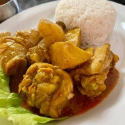 Curry Chicken Rice 咖喱鸡肉饭