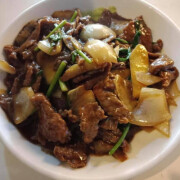 Ginger Onion Beef 姜葱牛肉	