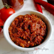 Homemade Sambal Sauce 叁巴酱