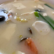 Salted Vege Tofu Soup 咸菜豆腐汤