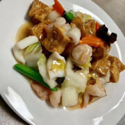 Seafood Tofu Rice 海鲜豆腐饭	