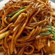 Soy Sauce Fried Noodles (Dry) 鼓油炒面