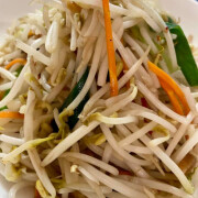 Bean Sprout with Salted Fish 咸鱼芽菜