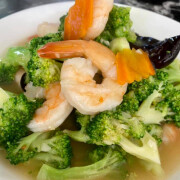 Broccoli with Prawn  虾仁西兰花