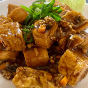 Tofu with Salted Fish and Pork Mince 咸鱼肉碎豆腐