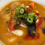 Tom Yam Seafood Bee Hoon Soup 东炎海鲜米粉