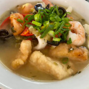 Zao Cai Vege Fish Soup 糟菜鱼片汤